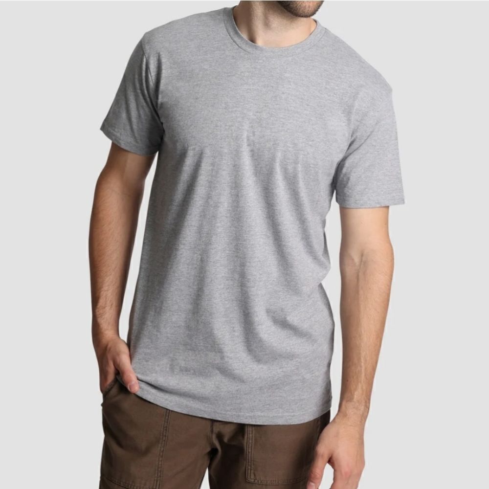 Jack Threads Men's Gray Short Sleeve Crewneck T-shirt
